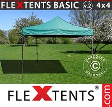 Namiot Ekspresowy FleXtents Basic 4x4m Verde