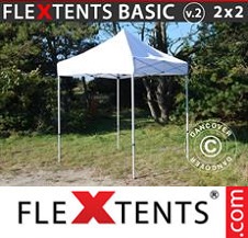 Namiot Ekspresowy FleXtents Basic 2x2m Bianco