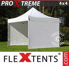 Namiot Ekspresowy FleXtents Pro Xtreme 4x4m Biały, mq 4 ściany