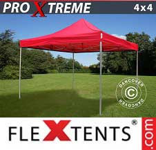 Namiot Ekspresowy FleXtents Pro Xtreme 4x4m Czerwony