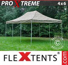 Namiot Ekspresowy FleXtents Pro Xtreme 4x6m Kamuflaż/Wojskowy