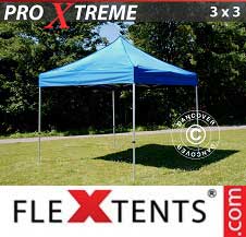 Namiot Ekspresowy FleXtents Pro Xtreme 3x3m Niebieski