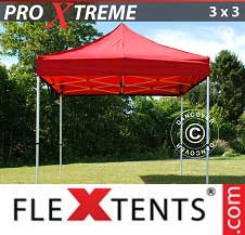 Namiot Ekspresowy FleXtents Pro Xtreme 3x3m Czerwony